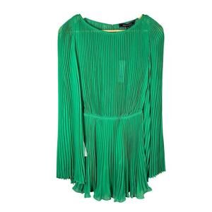 BCBGMAXAZRIA Pleated Mini Holiday Party Dress Size 0